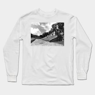 Mayan Ruins of Copan Sports Area Long Sleeve T-Shirt